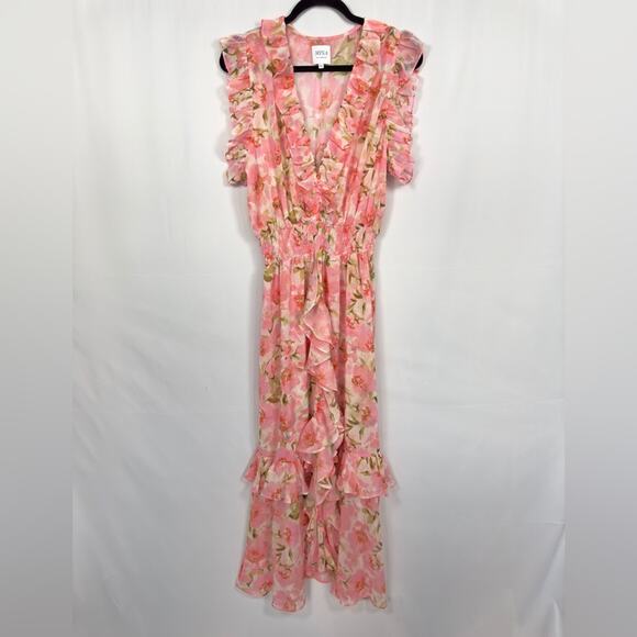 MISA Los Angeles Kidada Maxi Dress in Blushing Floral Revolve Size XL NWOT - Picture 4 of 15
